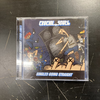 Crucial Youth - Singles Going Straight CD (VG+/VG+) -hardcore-